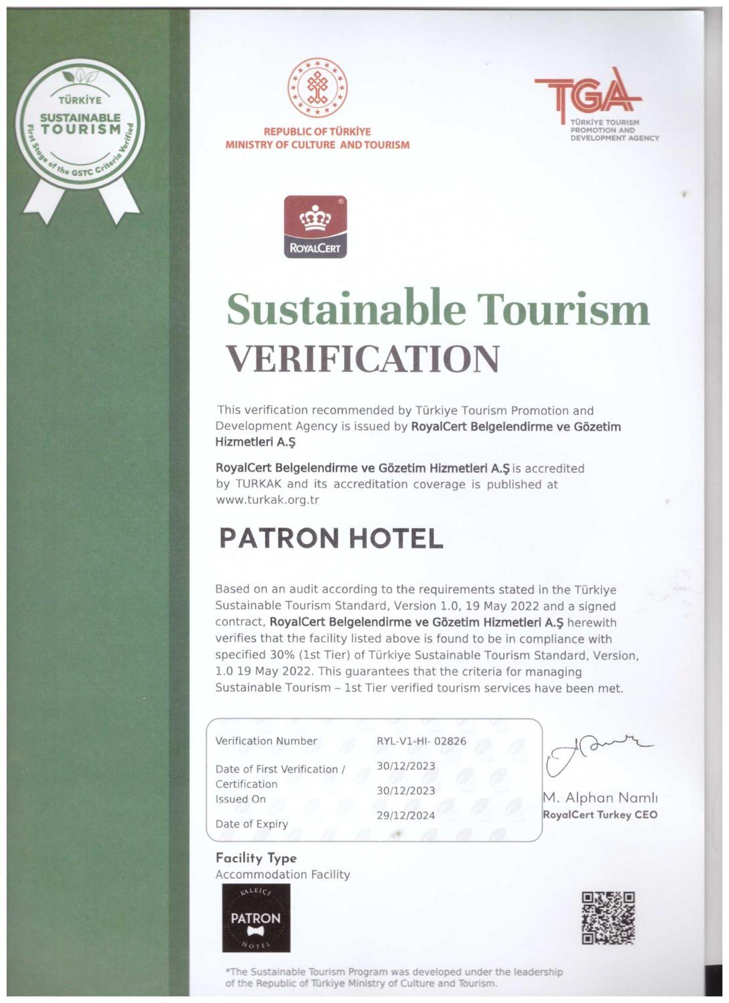 Patron Hotel อันตัลยา ภายนอก รูปภาพ
